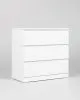 S00203 Варма 3 комод 80х77х40, белый