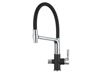 0075, ЧЁРНЫЙ, СМЕСИТЕЛЬ КУХОННЫЙ 0075, ЧЁРНЫЙ, СМЕСИТЕЛЬ КУХОННЫЙ