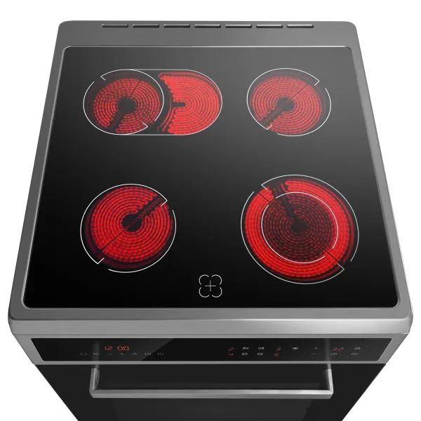 Электрическая стеклокерамическая плита MAUNFELD MEC611C10TD Нержавеющая сталь Электрическая стеклокерамическая плита MAUNFELD MEC611C10TD Нержавеющая сталь