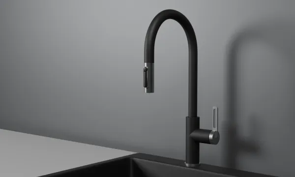 GR-8168, ТУРМАЛИН, СМЕСИТЕЛЬ КУХОННЫЙ С ВЫДВИЖНЫМ ИЗЛИВОМ GR-8168, ТУРМАЛИН, СМЕСИТЕЛЬ КУХОННЫЙ С ВЫДВИЖНЫМ ИЗЛИВОМ