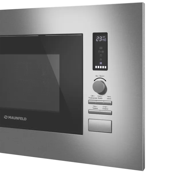 Микроволновая печь встраиваемая MAUNFELD JBMO820 Нержавеющая сталь Микроволновая печь встраиваемая MAUNFELD JBMO820 Нержавеющая сталь