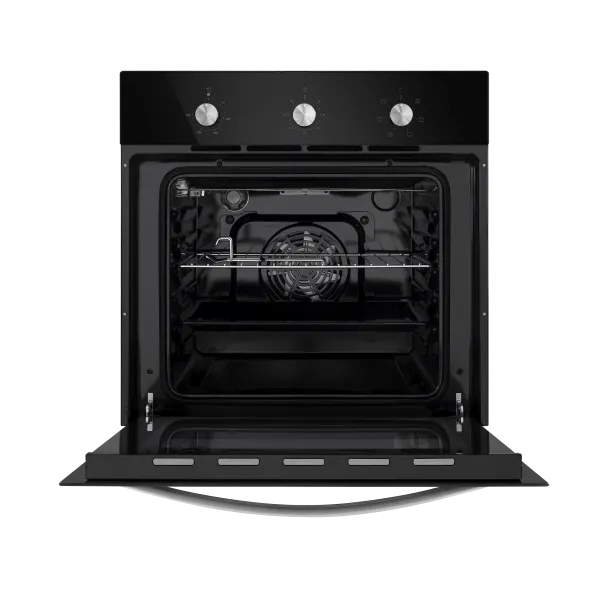 Шкаф духовой электрический MAUNFELD EOEС.586 Черный / Нерж.сталь фурнитура