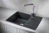 6501, ЧЁРНЫЙ, кухонная мойка, кварц