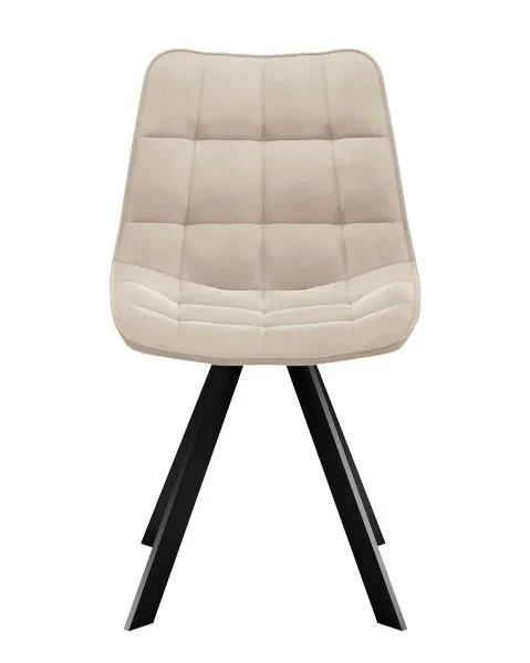 Стул DikLine 229 поворотный, B03 BEIGE, ножки черные