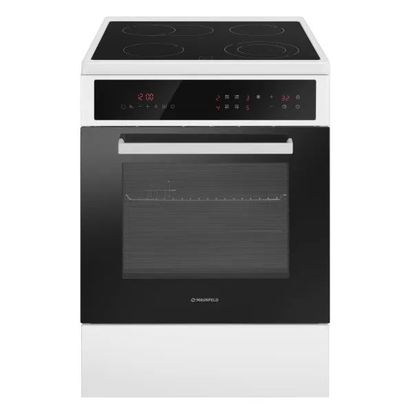 Электрическая стеклокерамическая плита MAUNFELD MEC611C10TD Белый Электрическая стеклокерамическая плита MAUNFELD MEC611C10TD Белый