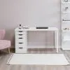 S00456 Ингар 2/5Т стол письменный 140x75x55, белый