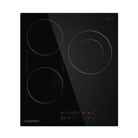 Электрическая варочная панель с объединением зон Bridge MAUNFELD CVCE453BDBK Черный