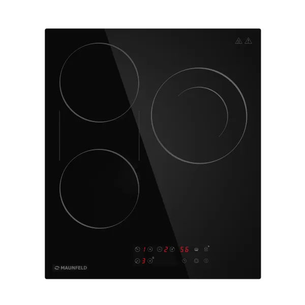 Электрическая варочная панель с объединением зон Bridge MAUNFELD CVCE453BDBK Черный