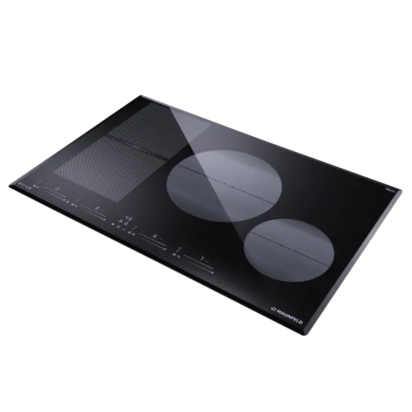 Индукционная варочная панель с Flex Zone и Booster MAUNFELD CVI804SFBK LUX Inverter Черный