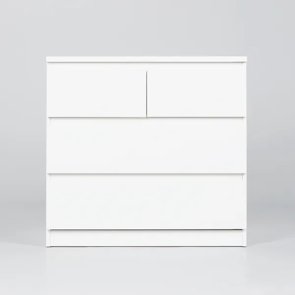 2.05.02.050.1 МАЛЬТА комод 2+2 ящика 80х76 белый RU 2.05.02.050.1 МАЛЬТА комод 2+2 ящика 80х76 белый RU