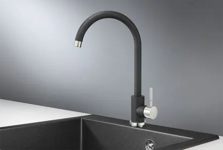 ST-4031, ЧЁРНЫЙ, СМЕСИТЕЛЬ КУХОННЫЙ ST-4031, ЧЁРНЫЙ, СМЕСИТЕЛЬ КУХОННЫЙ