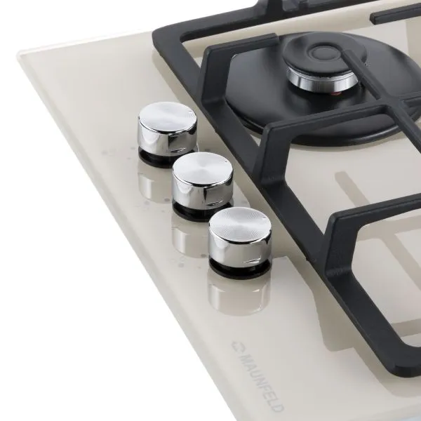 Газовая варочная панель MAUNFELD EGHG.43.33C Бежевый Газовая варочная панель MAUNFELD EGHG.43.33C Бежевый