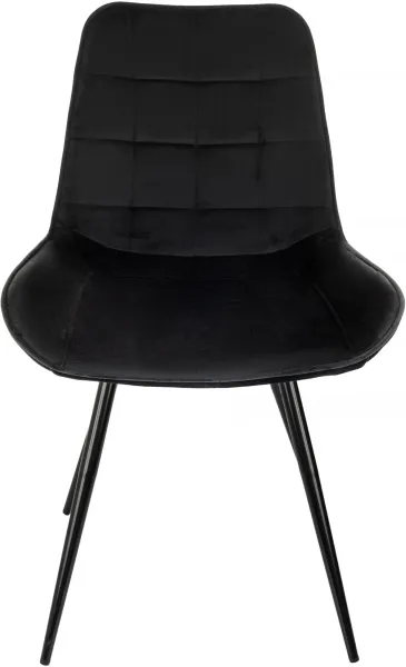 Стул для дома Бюрократ CH-K2_4 комплект 4шт черный Holland 75 металл черный на ножках (CH-K2_1/HL75_4)