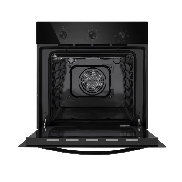 Шкаф духовой электрический MAUNFELD EOEС.586 Черный/черная фурнитура