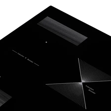 Индукционная варочная панель с объединением зон Bridge Induction MAUNFELD CVI453SBBKD Inverter Черный