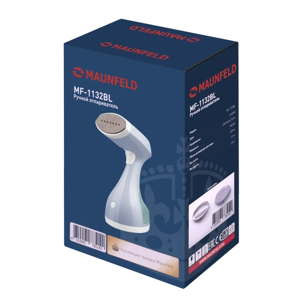 Ручной отпариватель MAUNFELD MF-1132 Синий Ручной отпариватель MAUNFELD MF-1132 Синий