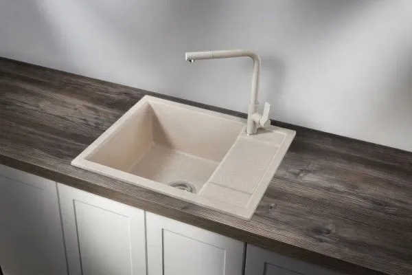 6002, ПИРИТ, кухонная мойка, кварц