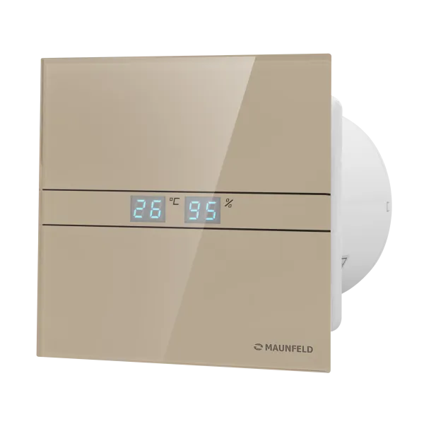 Вытяжной вентилятор  MAUNFELD MFE10THG Бежевый Вытяжной вентилятор  MAUNFELD MFE10THG Бежевый