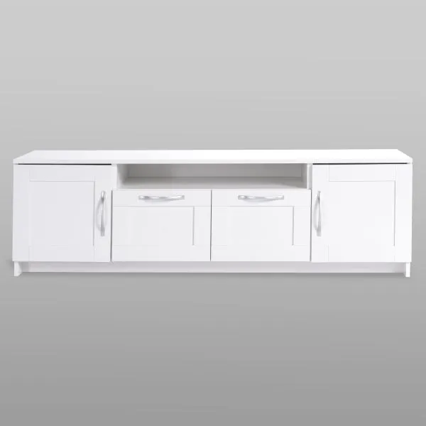 2.02.03.330.1 СИРИУС тумба 2 двери и 2 ящика 156х47 белая RU 2.02.03.330.1 СИРИУС тумба 2 двери и 2 ящика 156х47 белая RU