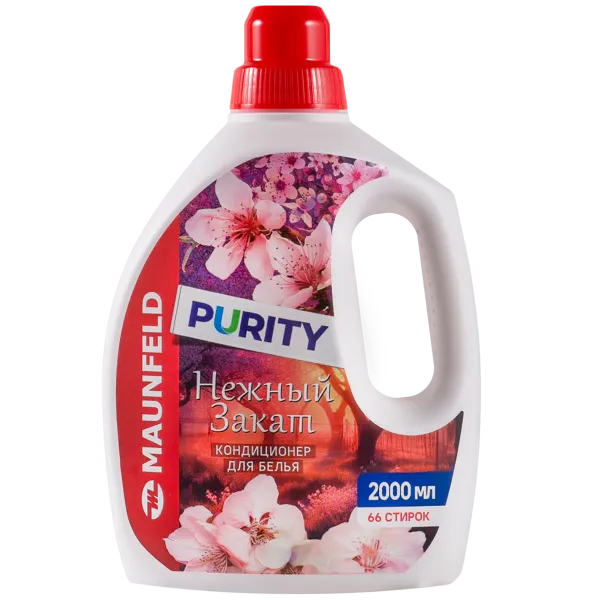 Кондиционер-ополаскиватель для белья Maunfeld Purity Нежный закат 2000мл MFS2000GS Кондиционер-ополаскиватель для белья Maunfeld Purity Нежный закат 2000мл MFS2000GS