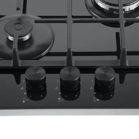 Газовая варочная панель MAUNFELD EGHG.43.33C Черный/черная фурнитура Газовая варочная панель MAUNFELD EGHG.43.33C Черный/черная фурнитура