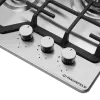 Газовая варочная панель MAUNFELD EGHS.43.73CS/G Нержавеющая сталь