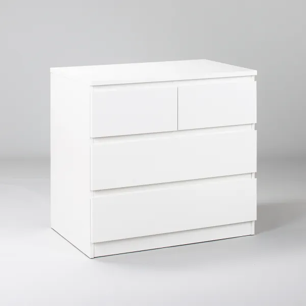 2.05.02.050.1 МАЛЬТА комод 2+2 ящика 80х76 белый RU 2.05.02.050.1 МАЛЬТА комод 2+2 ящика 80х76 белый RU