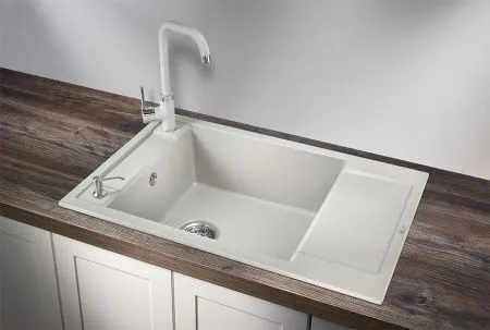 7806, БАЗАЛЬТ, кухонная мойка, кварц