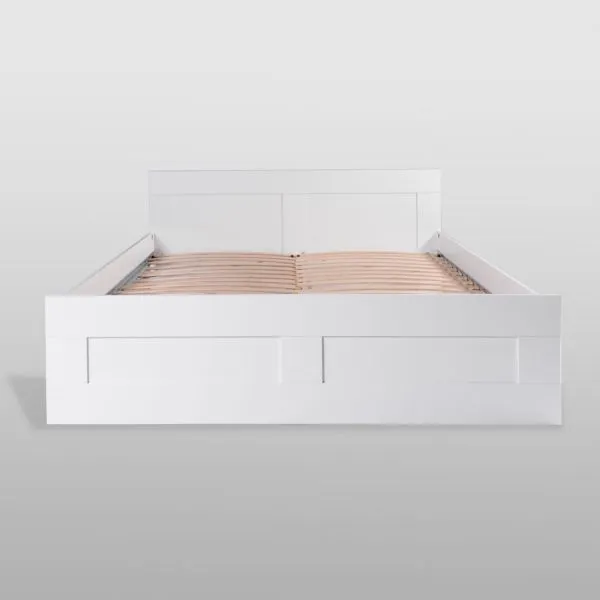 2.02.04.210.1 СИРИУС кровать двойная 180х200 белая RU 2.02.04.210.1 СИРИУС кровать двойная 180х200 белая RU