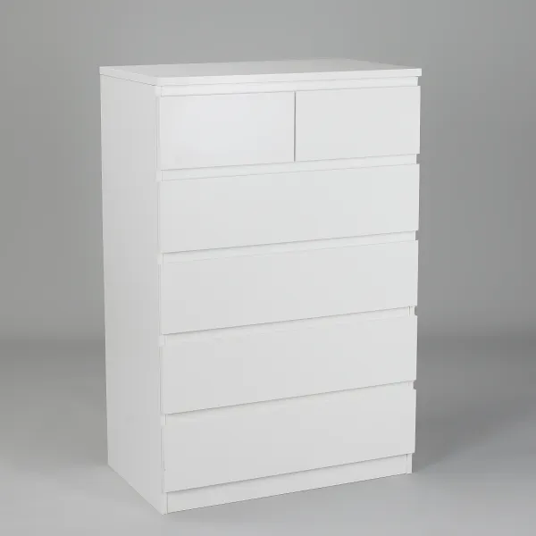 2.05.02.100.1 МАЛЬТА комод 4+2 ящика 80х121 белый RU 2.05.02.100.1 МАЛЬТА комод 4+2 ящика 80х121 белый RU