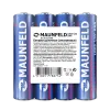 Батарейки MAUNFELD Alkaline ААА(LR03) MBLR03-SR40, спайка 4 шт.
