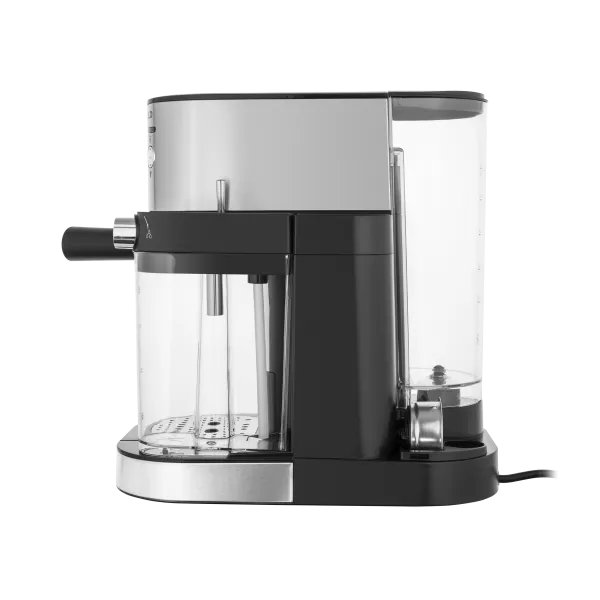 Кофемашина рожкового типа MAUNFELD MF-720S PRO Нержавеющая сталь Кофемашина рожкового типа MAUNFELD MF-720S PRO Нержавеющая сталь