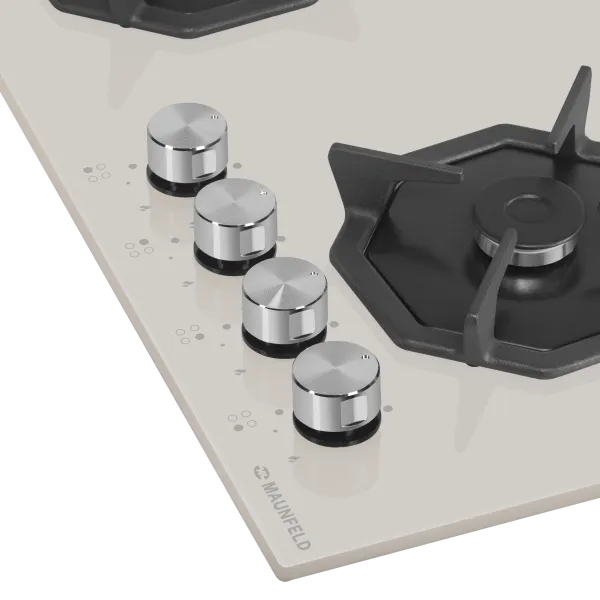 Газовая варочная панель MAUNFELD EGHG.64.2C Бежевый Газовая варочная панель MAUNFELD EGHG.64.2C Бежевый