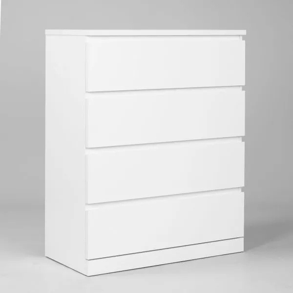 S00234 Варма 4 комод 80х100х40, белый