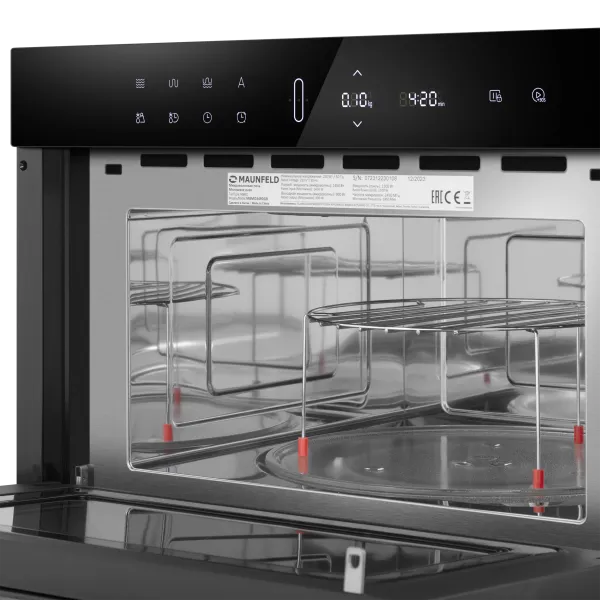 Микроволновая печь встраиваемая MAUNFELD MBMO349DGB Черный Микроволновая печь встраиваемая MAUNFELD MBMO349DGB Черный