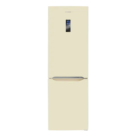 Холодильник-морозильник MAUNFELD MFF187NF Бежевый