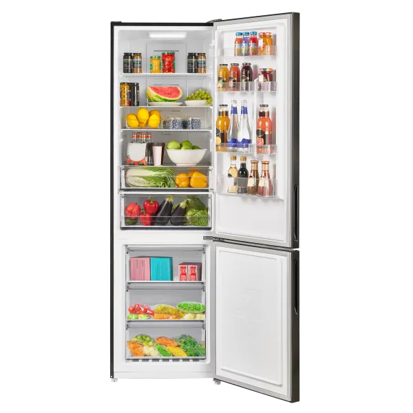 Холодильник MAUNFELD MFF200NFSTE Нержавеющая сталь