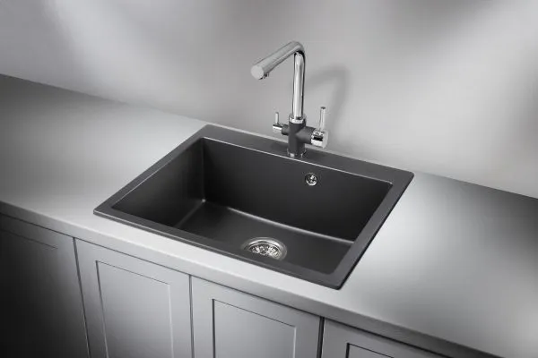 6001, ТУРМАЛИН, кухонная мойка, кварц