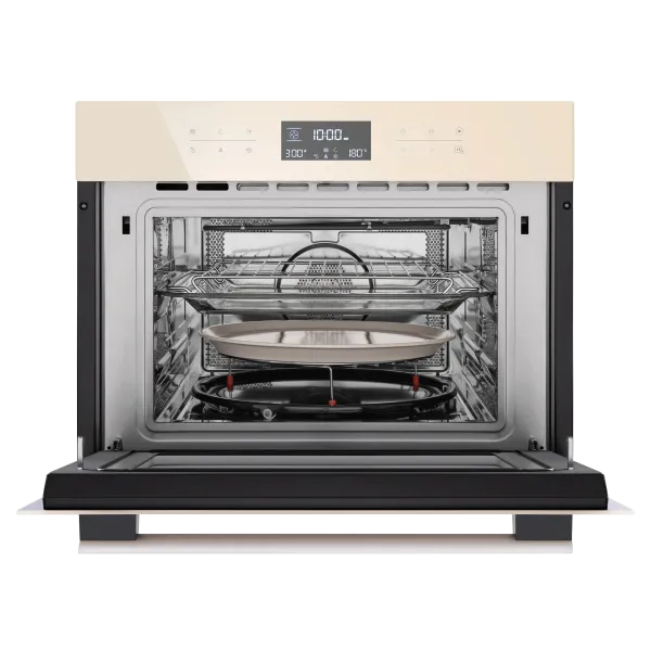 Компактный духовой шкаф с функцией СВЧ MAUNFELD MCMO.44.9GBG Бежевый Компактный духовой шкаф с функцией СВЧ MAUNFELD MCMO.44.9GBG Бежевый