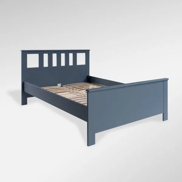 2.08.04.060.6 САГА кровать двойная 140х200 темно-бирюзовая 2.08.04.060.6 САГА кровать двойная 140х200 темно-бирюзовая