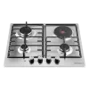 Комбинированная варочная панель MAUNFELD EEHS.64.3CS/KG Нержавеющая сталь Комбинированная варочная панель MAUNFELD EEHS.64.3CS/KG Нержавеющая сталь