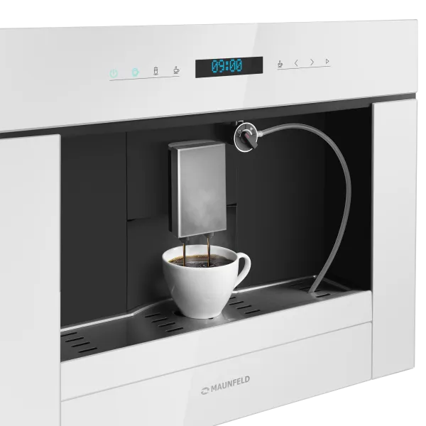 Кофемашина встраиваемая MAUNFELD AMCM1503 Белый Кофемашина встраиваемая MAUNFELD AMCM1503 Белый