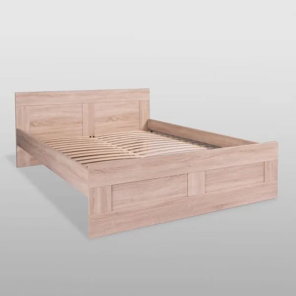 2.02.04.210.3 СИРИУС кровать двойная 180х200 сонома RU 2.02.04.210.3 СИРИУС кровать двойная 180х200 сонома RU