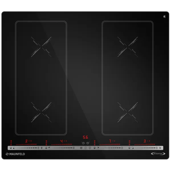 Индукционная варочная панель MAUNFELD CVI594SB2A Inverter Белый