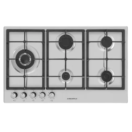 Газовая варочная панель MAUNFELD EGHS.95.33CS\G Нержавеющая сталь Газовая варочная панель MAUNFELD EGHS.95.33CS\G Нержавеющая сталь