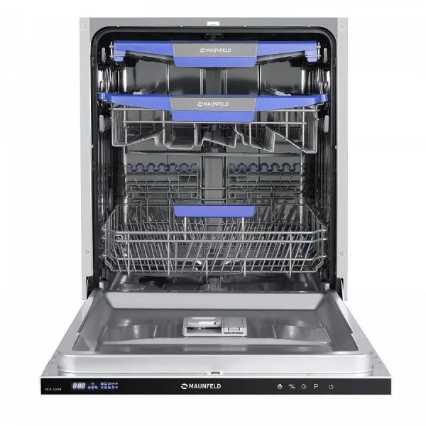 Посудомоечная машина с Vortex Wash и лучом на полу MAUNFELD MLP-12IMR Нержавеющая сталь Посудомоечная машина с Vortex Wash и лучом на полу MAUNFELD MLP-12IMR Нержавеющая сталь