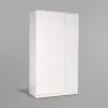 S01200 Варма Стор 123 шкаф распашной 222х123х57, белый