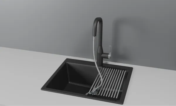 GR-8171, ТУРМАЛИН, СМЕСИТЕЛЬ КУХОННЫЙ С ВЫДВИЖНЫМ ИЗЛИВОМ GR-8171, ТУРМАЛИН, СМЕСИТЕЛЬ КУХОННЫЙ С ВЫДВИЖНЫМ ИЗЛИВОМ