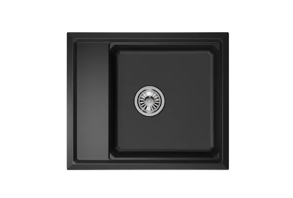 KS-6004, АЛЮМИНИУМ, кухонная мойка, кварц KS-6004, АЛЮМИНИУМ, кухонная мойка, кварц
