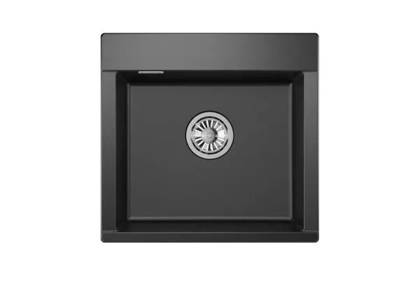 ES-5201, ШВАРЦ (чёрный металлик), кухонная мойка, кварц ESTETICA ES-5201, ШВАРЦ (чёрный металлик), кухонная мойка, кварц ESTETICA